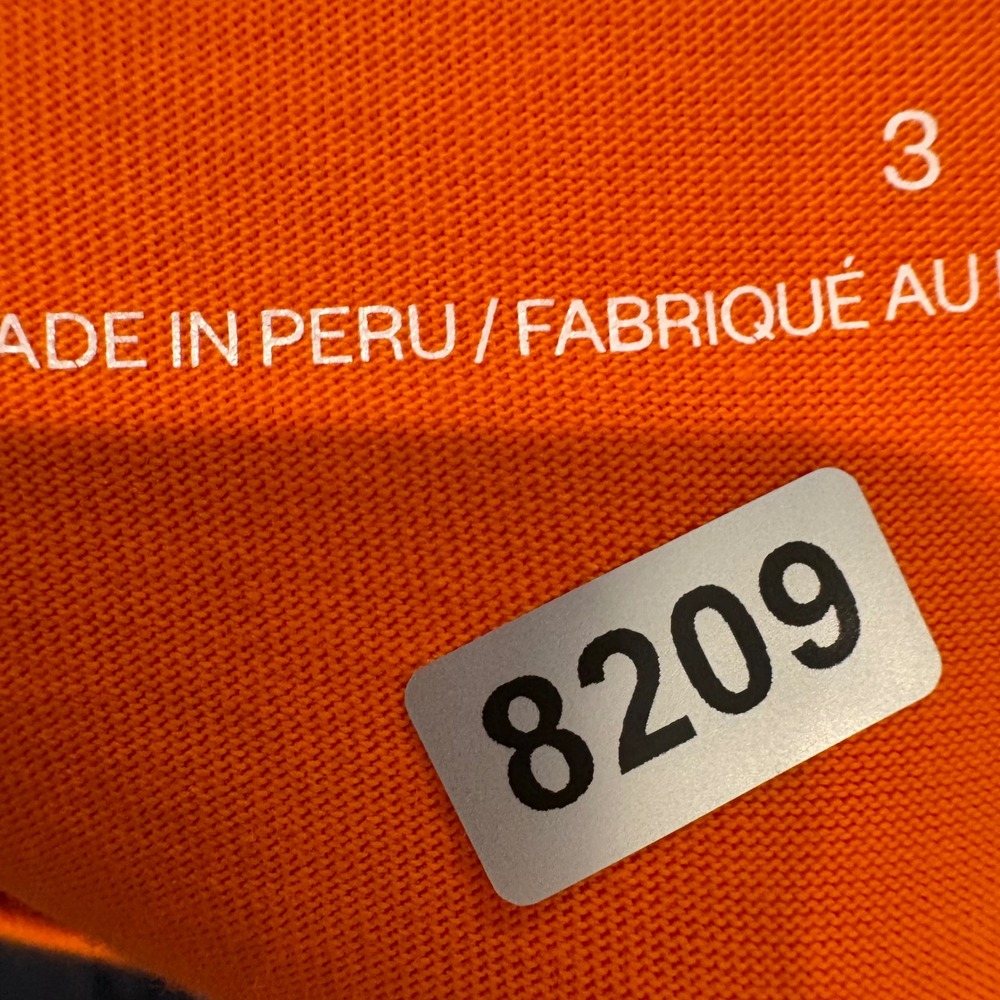 Psycho Bunny Graphic Tee Men XS (3) Orange Flocked Logo Pima Cotton Short Sleeve - Picture 13 of 13